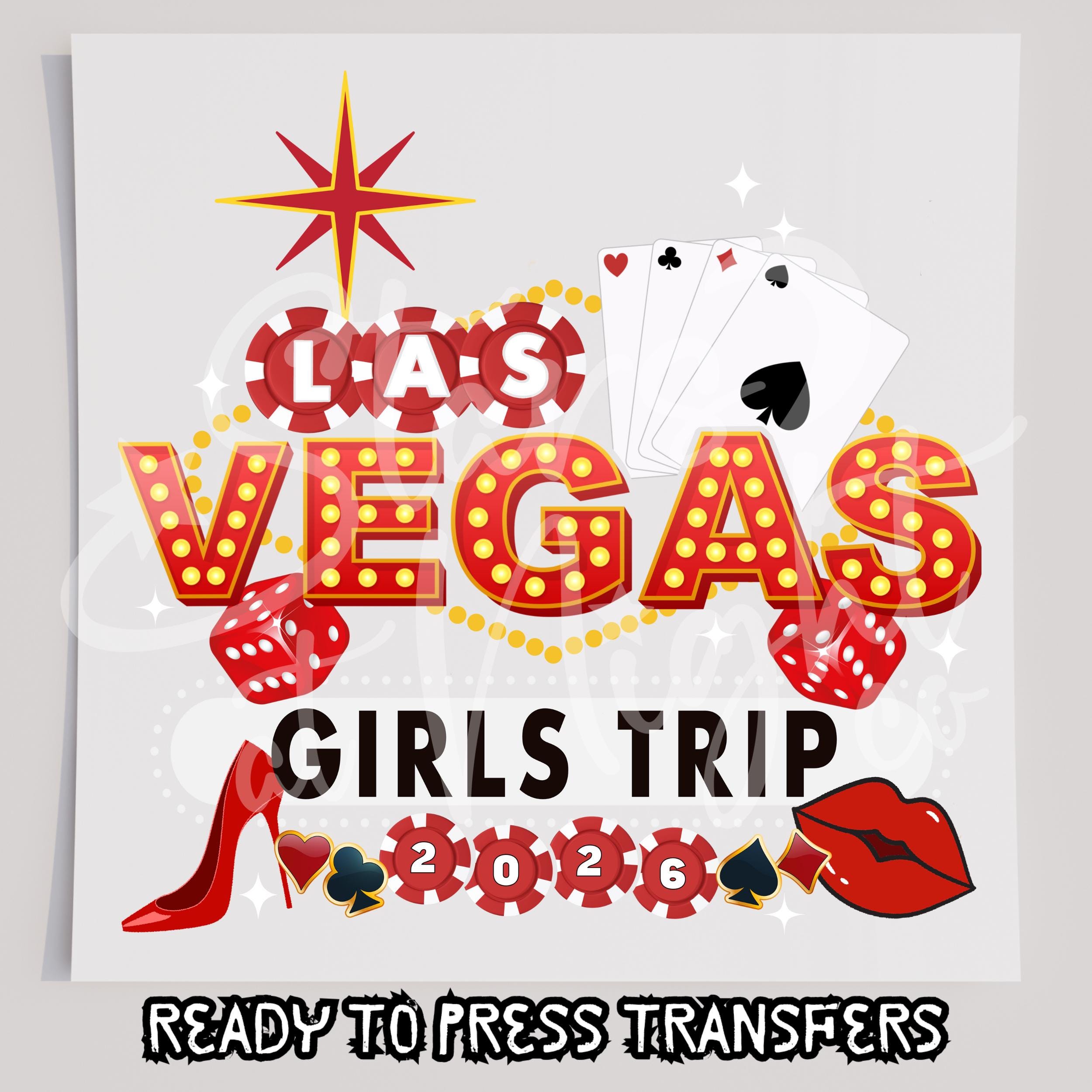 Las Vegas Girls Trip 2025, Ready to Press DTF Transfer - Etsy Israel