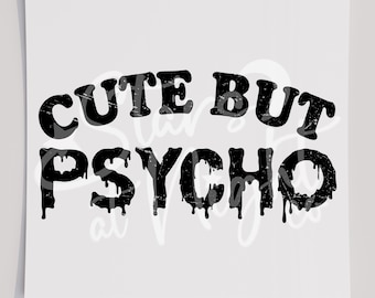 Psycho Halloween DTF T-Shirt Transfer, Ready to Press