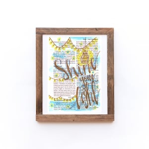 Shine Your Light Scripture Art Print - Matthew 5:16 (Digital Download)