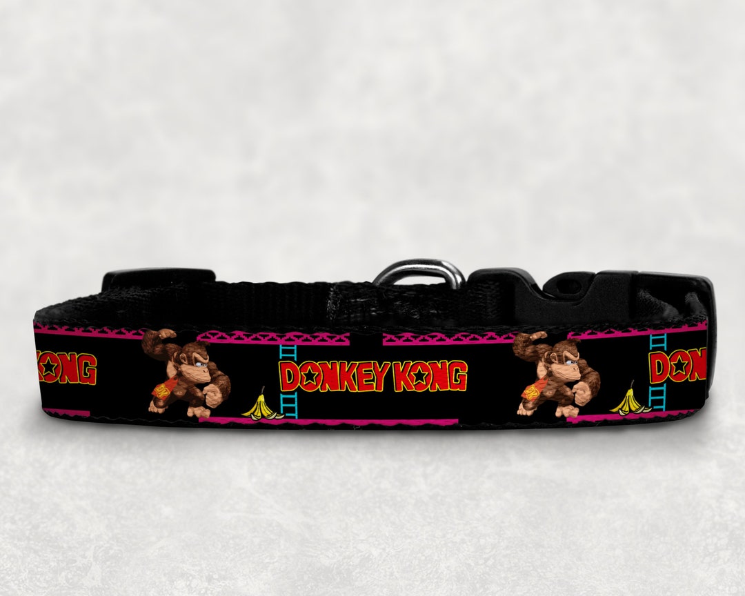 Donkey Kong Dog Collar Puppy Collar Cat Collar M L 1 Etsy