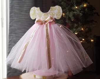 rose gold tutu skirt