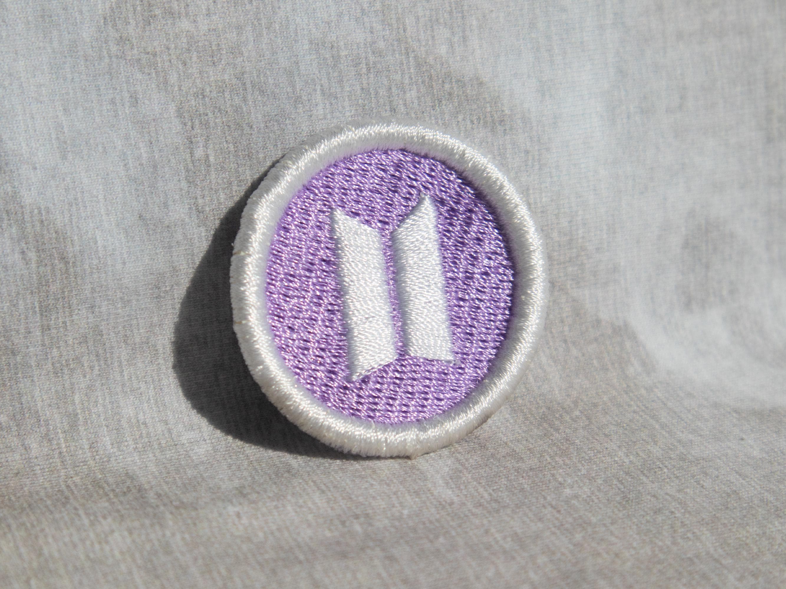 BTS Logo Embroidered Patch, Iron On/Sew on Patch for Jackets, Shirts, Bags, and Accessories
