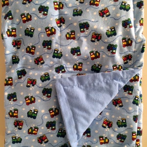 Sensory Young Child WEIGHTED BLANKET Trains 4 lbs. Handmade New Autism Free Shipping