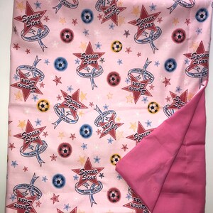 Sensory Child WEIGHTED BLANKET Soccer Star 6 lbs. Handmade New Autism Free Shipping