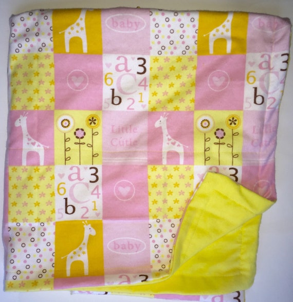 Sensory Child WEIGHTED BLANKET Nursery giraffe 4 lbs. Handmade New Free Shipping