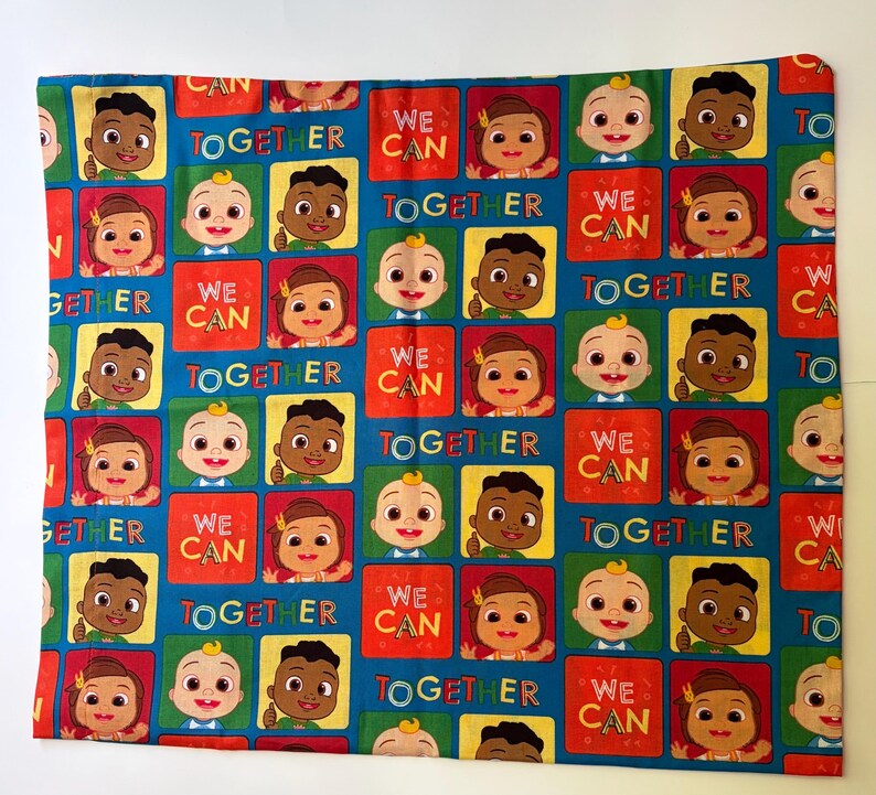 Cocomelon Cotton Toddler Size Pillow Case Handmade NEW image 2