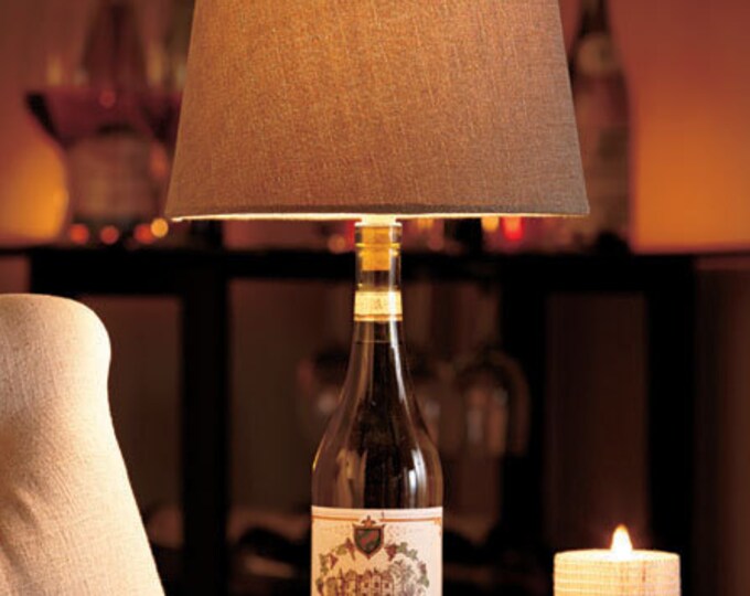 Wine Cork Lamp Kit DIY Wine Lamp Wine Lover Gift Etsy