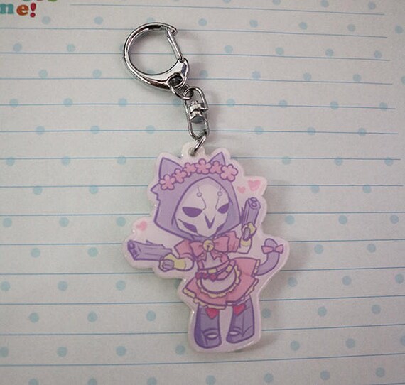 overwatch reaper keychain