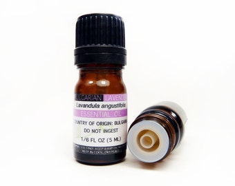 Bulgarian Lavender Essential Oil, 5ML or 15ML, 100% PURE & Therapeutic Essential Oil