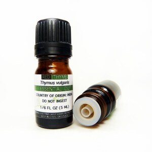 Red Thyme Essential Oil, 5ML or 15ML, 100% PURE & Therapeutic Essential Oil image 1