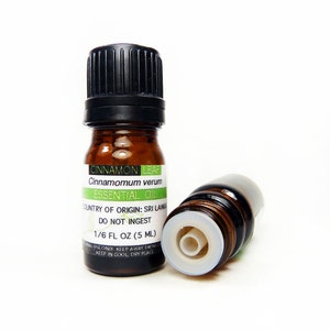 Cinnamon Leaf Essential Oil, 5ML or 15ML, 100% PURE & Therapeutic Essential Oil image 1