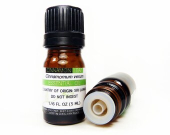 Cinnamon Leaf Essential Oil, 5ML or 15ML, 100% PURE & Therapeutic Essential Oil