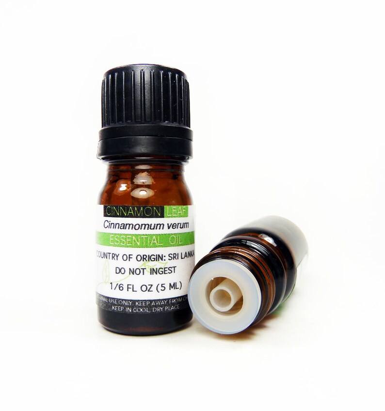 Cinnamon Leaf Essential Oil, 5ML or 15ML, 100% PURE & Therapeutic Essential Oil image 1