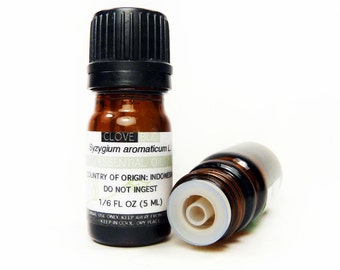 Clove Bud Essential Oil, 5ML or 15ML, 100% PURE & Therapeutic Essential Oil