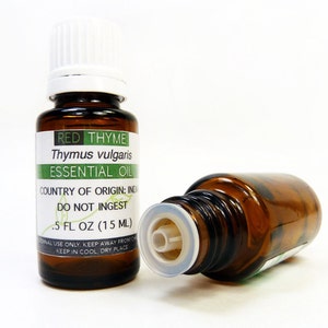 Red Thyme Essential Oil, 5ML or 15ML, 100% PURE & Therapeutic Essential Oil image 2