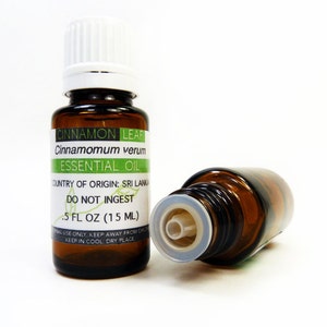 Cinnamon Leaf Essential Oil, 5ML or 15ML, 100% PURE & Therapeutic Essential Oil image 2