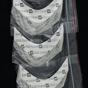 Poly Wig Adhesive 3M 1522 Clear-Double Sided AA Contour Tape Strips -Daily Wear tape- 108 Piece