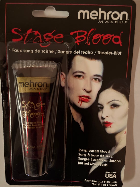 Mehron Makeup for Special Theatrical Effects Halloween, Movies blood  Splatter Spray 1 Oz 