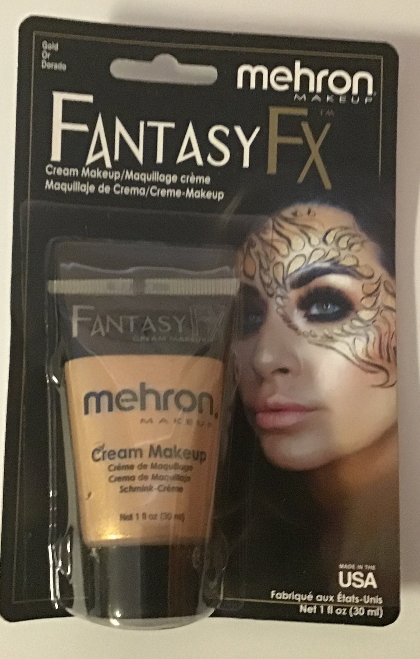 Gold Paint Body and Face Paint Vegan Mehron Makeupfantasy Etsy