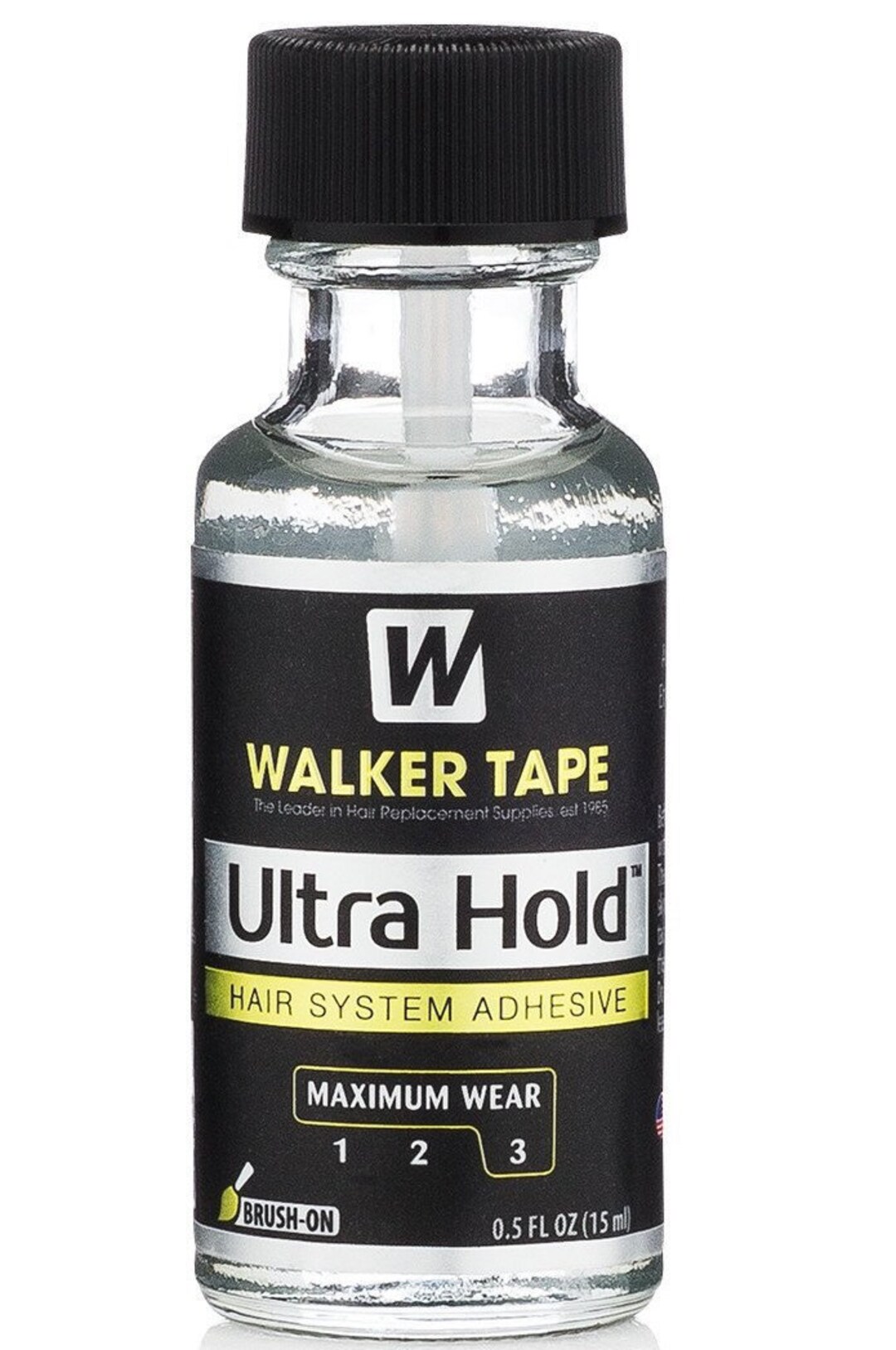 Walker Tape Ultra Hold 1/2 Oz Glue Waterproof Acrylic Brushon Adhesive