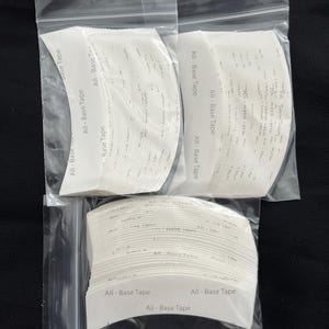 Lace Front Wig Adhesive Tape: Double Sided, Matte Finish - 108 Piece