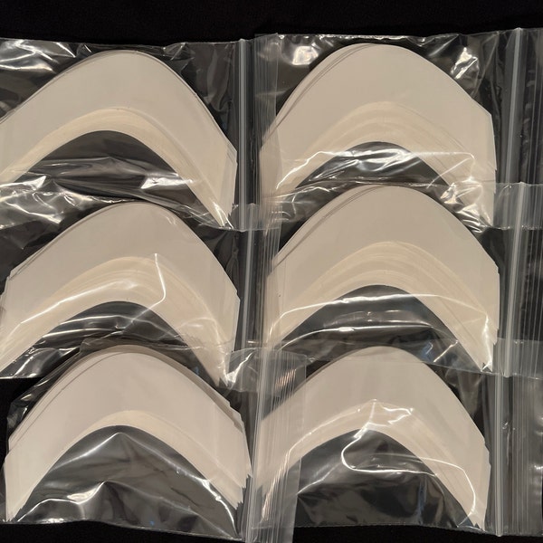 3M 1522 Hairpiece Tape 216 Pc AA Contour-Clear Double- Sided Daily Wear Tape ,Poly Wig Toupee - Six Packs 36 Strips Per Pack.