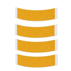 Walker Tape German Brown C Contour: Wig Adhesive Strips - 36 Count