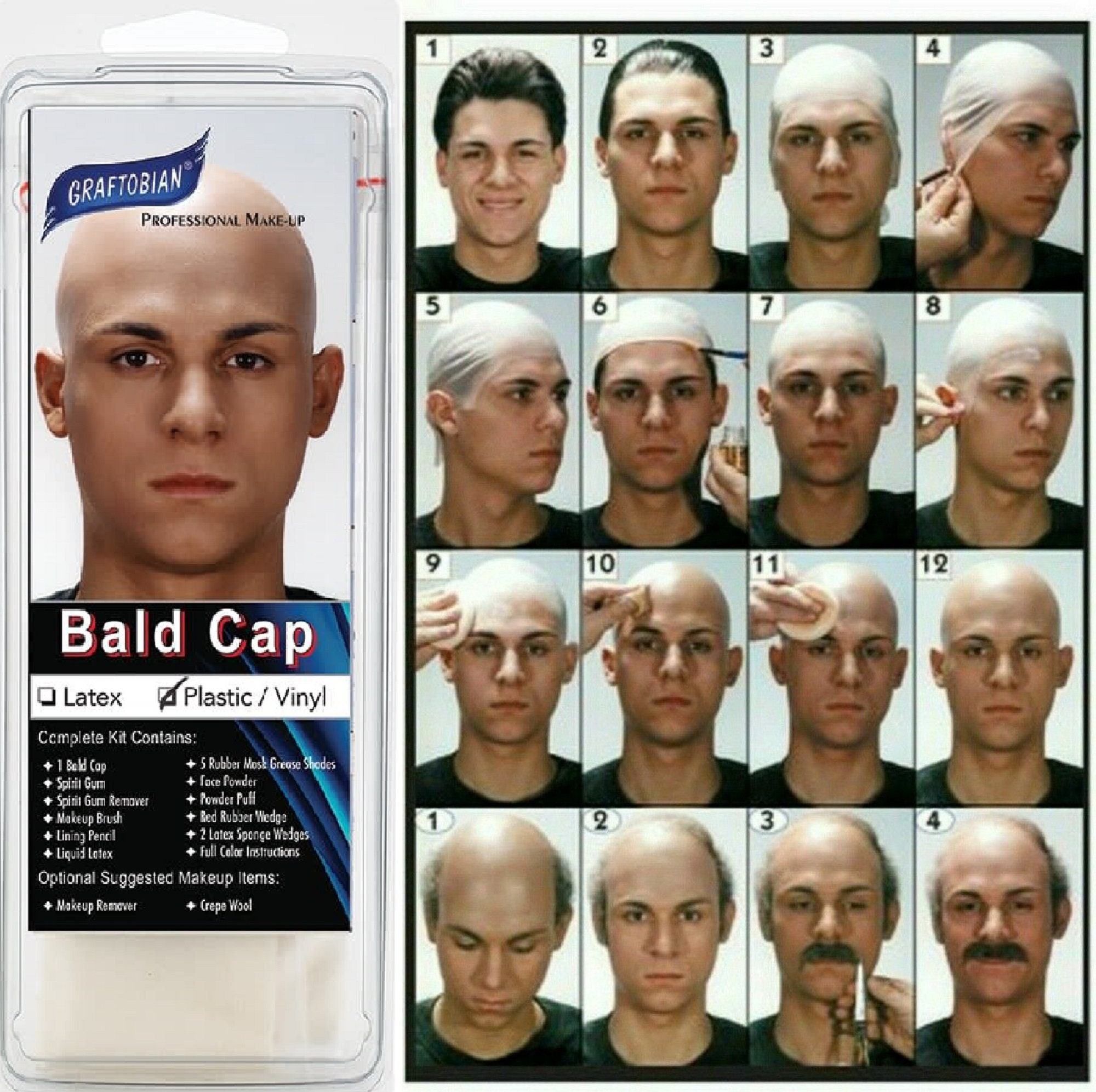 Latex Bald Cap - Etsy Latex Bald Cap - Etsy