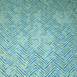 Green Blue Chevron 4 Way Stretch Spandex  Fabric By The Yard, Leotard  Fabric, Dance Wear Material, Active Wear Fabric