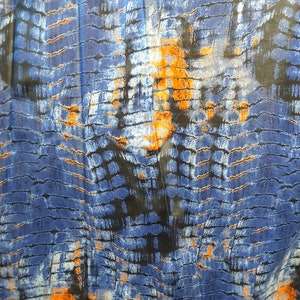 Blue Python Print Wet Look 4 Way Stretch Spandex Fabric By The Yard, Leotard  Fabric, Dance Wear Material, Active Wear Fabric