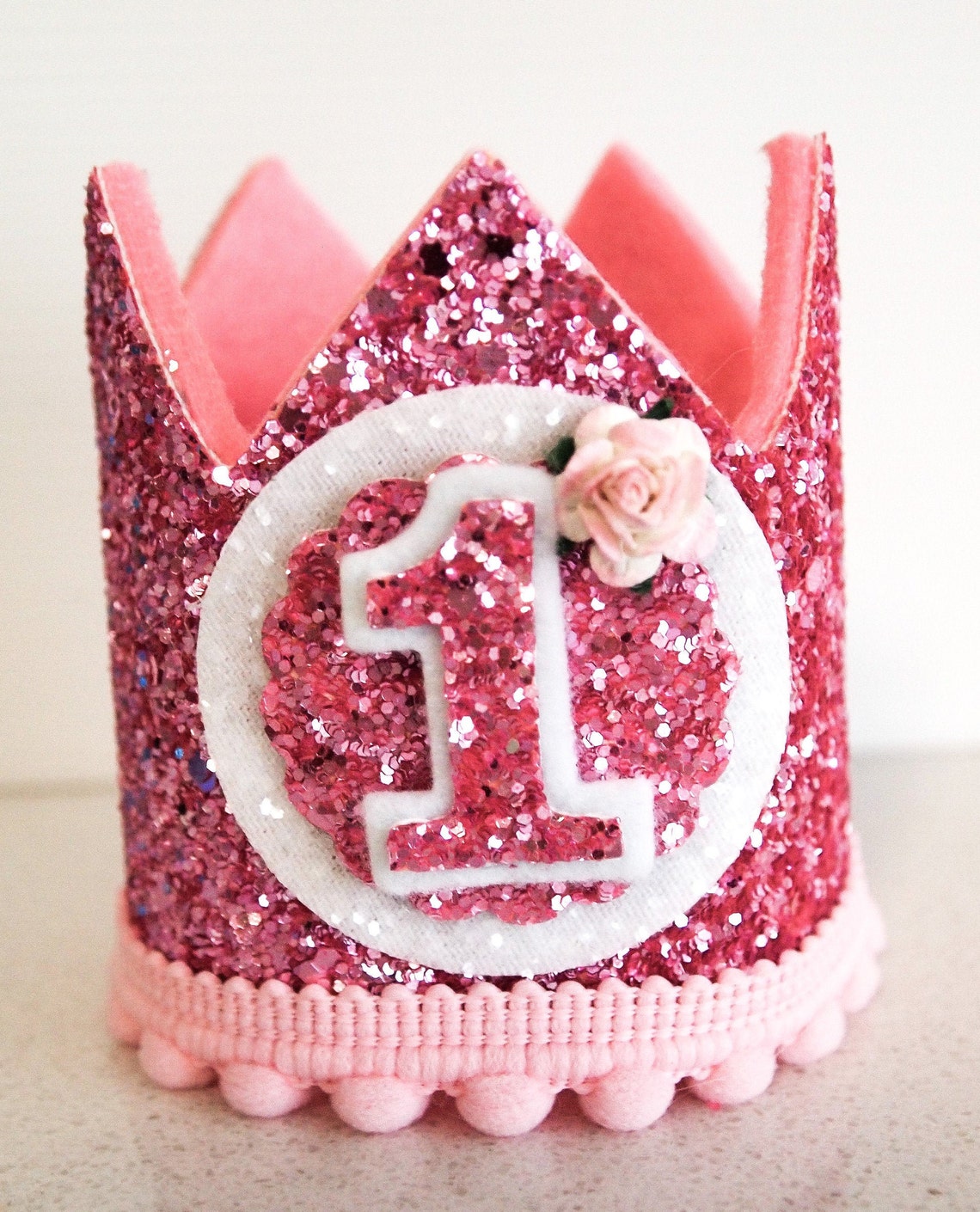 Dog 1st Birthday Crown Dog Party Hat Dog Birthday Crown Rose Etsy