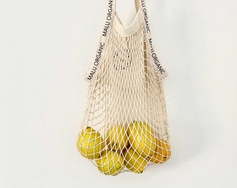 100% Cotton Reusable Mesh Bags