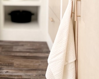 Linen Kitchen Towels Set: Biodegradable, Oeko-Tex Certified (20x30")