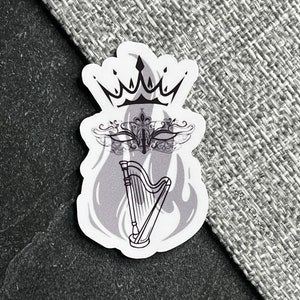 The Trove - Silver Flames | OFFICIALLY LICENSED | ACOTAR Sticker | Sarah J. Maas Merch