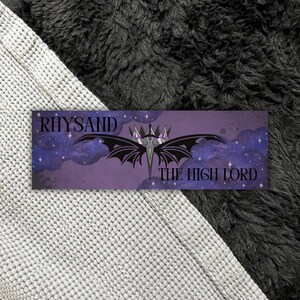 ACOTAR Inspired Bat Boys Bookmark - OFFICIALLY LICENSED