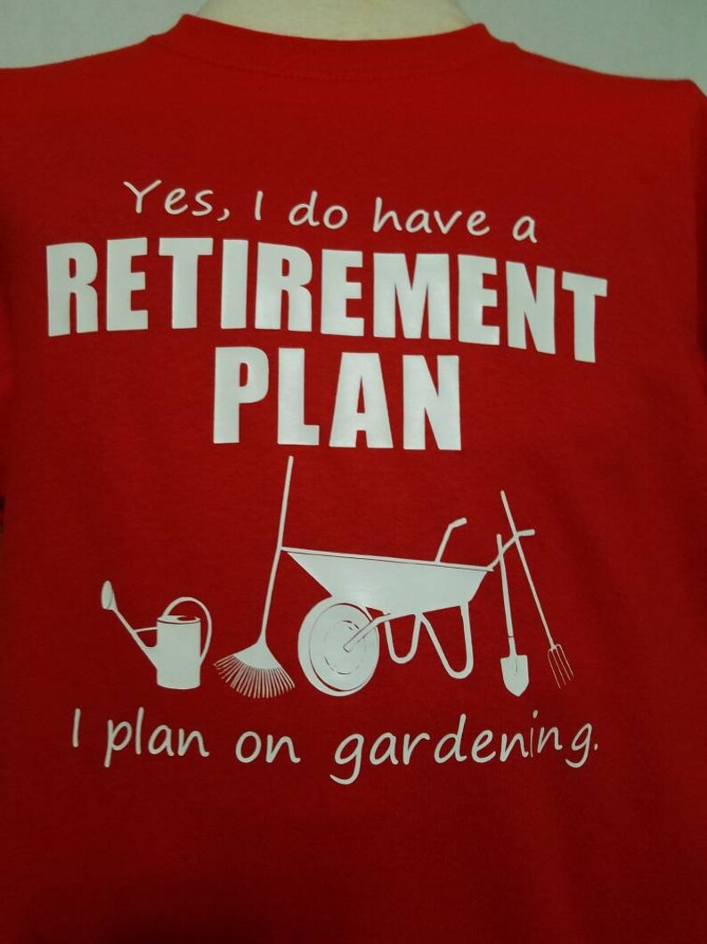 Gardening Shirt Retirement Gift Gift for Retirement for Etsy