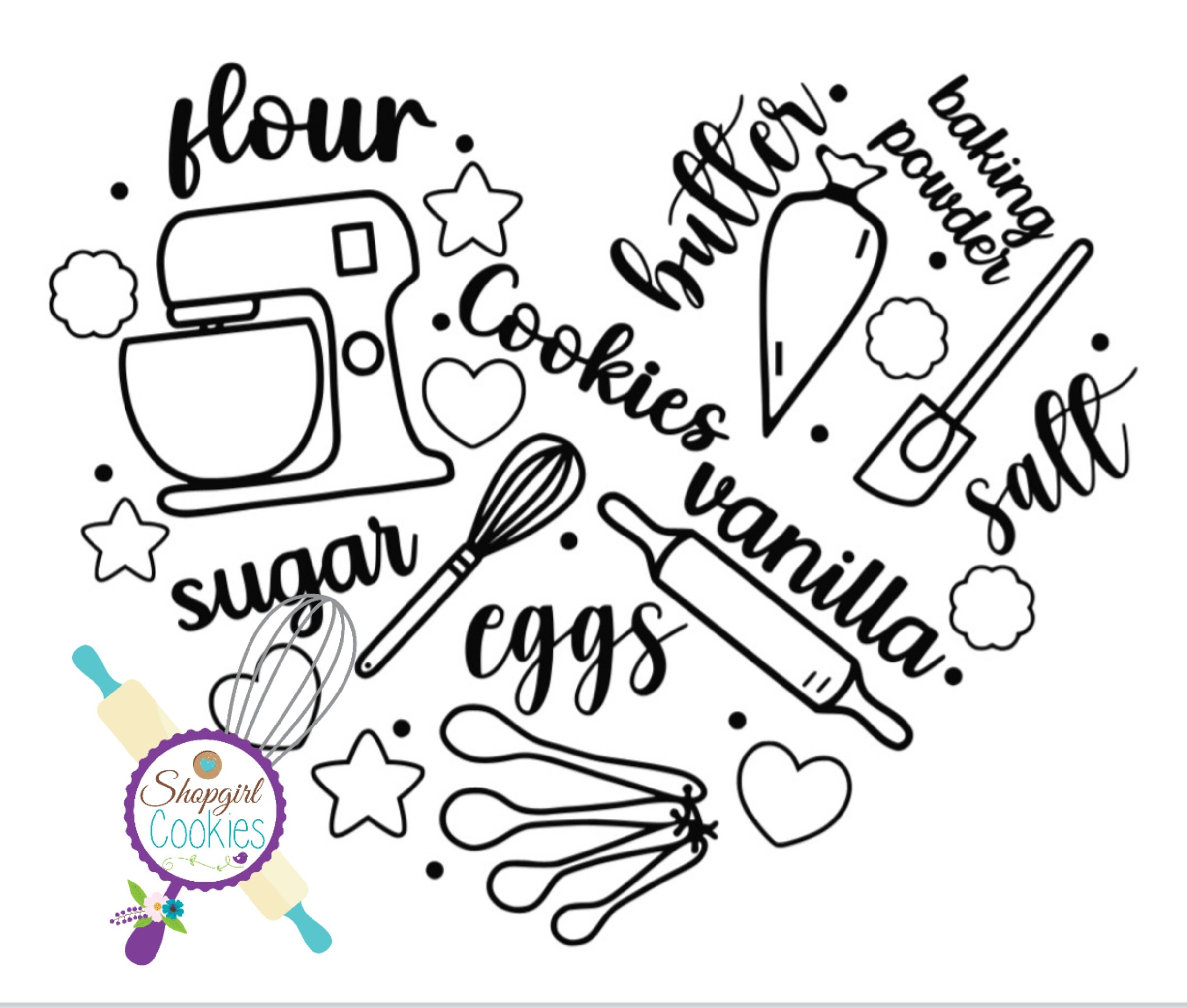 Bakingsvg, Cookies SVG, Cookie Baker, Baking SVG, Baking, Cookies, Cookies, Tshirts, Cookie