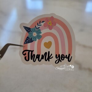 Thank you for supporting my small Business, Thank you Stickers,Cookie Labels,Cookie Maker, Cookier, Small Shop, Small Business, Food Sticker