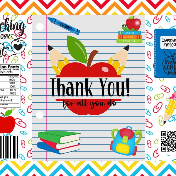 Teacher Appreciation  Chip Bag, Chip Bags, Party Chip Bag, Cookie packaging , Cookier, Baker, Tags, Bags, Teachers, school,