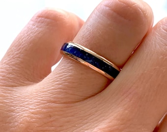 Friends of Irony Tungsten Carbide Origami Ring Wedding Band Anniversary Ring for Men and Women 8mm