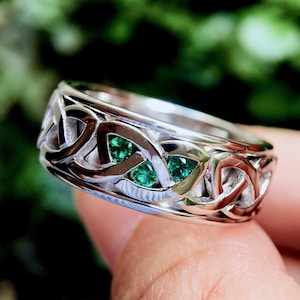 Custom celtic wedding rings best sale