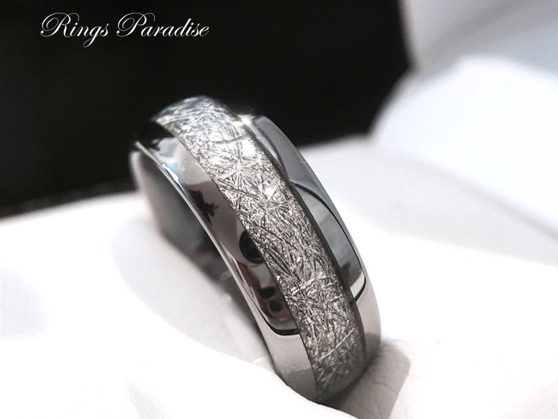 Tungsten Wedding Band His and Her Promise Ring Imitated Etsy Canada