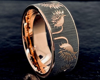 Mens sunflower ring deals