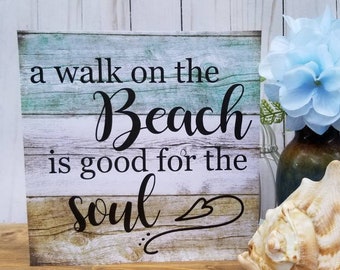 Wooden Beach signs, beach decor, beach house sign, beach house decor, rustic beach signs, beach cottage decor, coastal sign