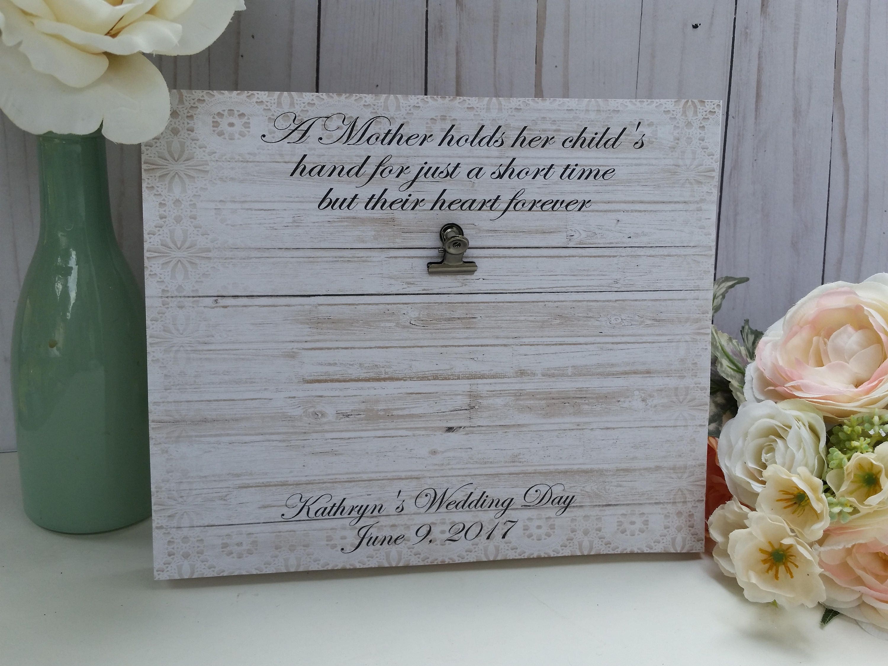 A Mother holds her child's hand for such a short time Etsy