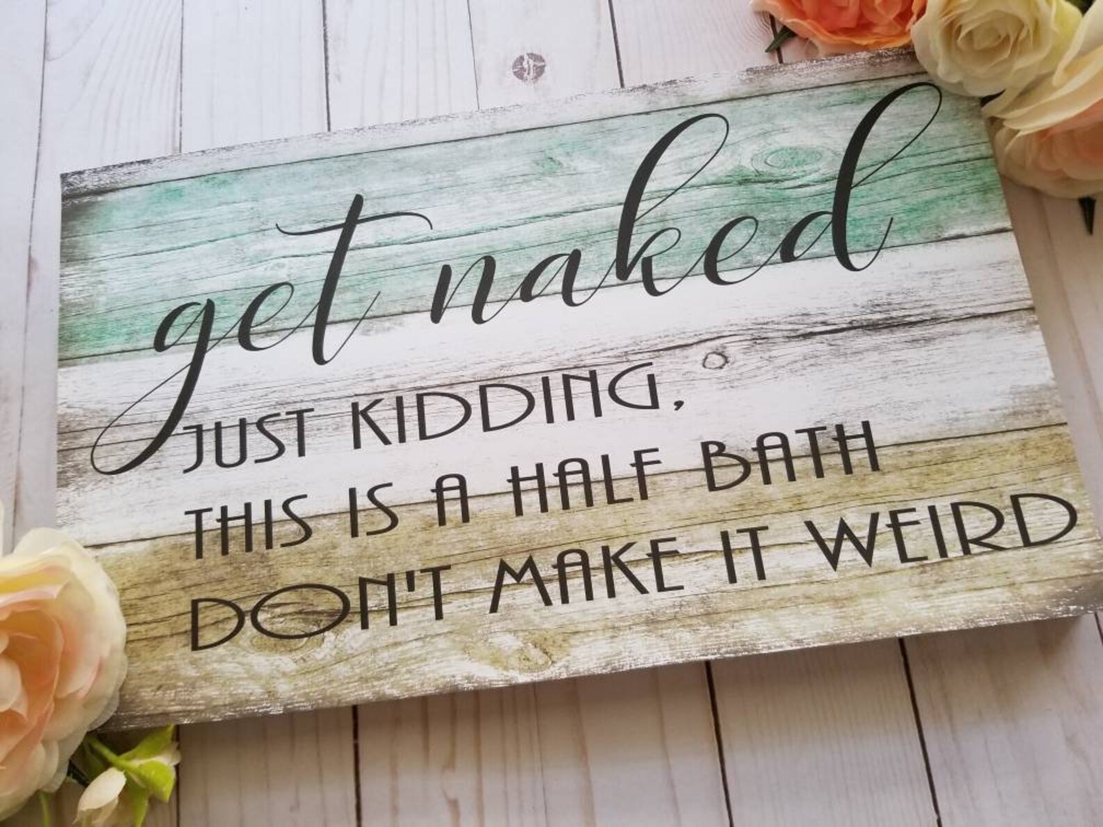 Funny Bathroom Decor Funny Bathroom Signs Guest Bathroom - Etsy