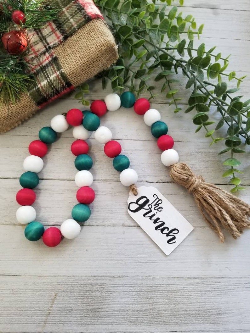 Grinch decorations coffee bar decor GRINCH decor Christmas Etsy