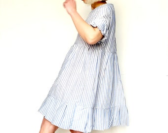 Trapeze Mini Dress - Etsy