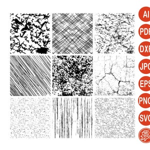 Grunge Filter Kit: Distress Texture Overlays (Digital Download)