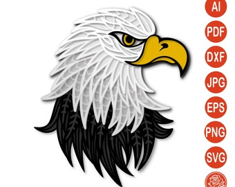 Free Free Layered Eagle Mandala Svg SVG PNG EPS DXF File
